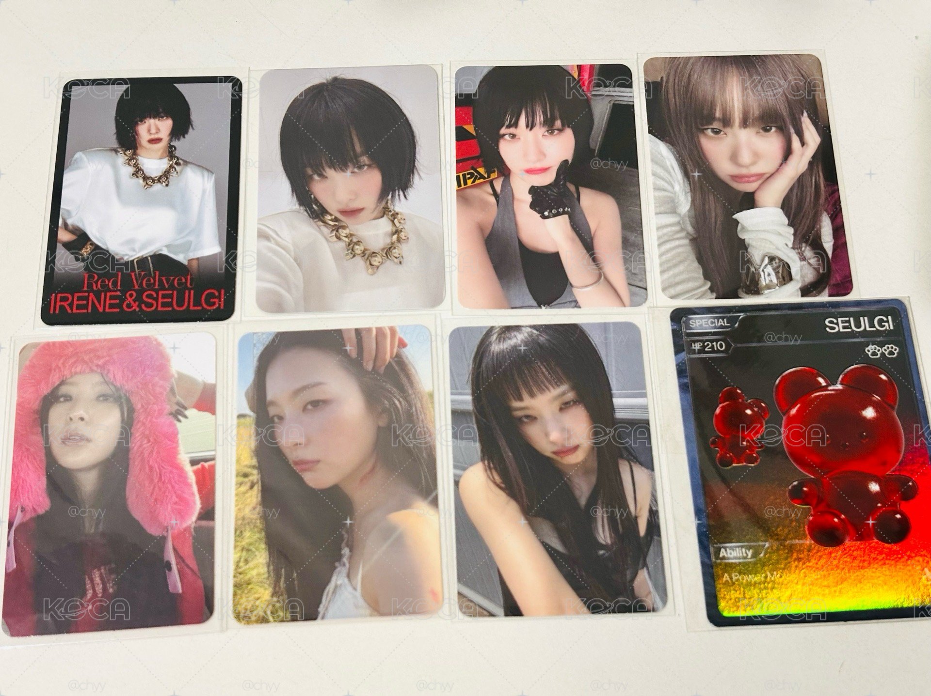 小卡 Joy Seulgi Wendy
