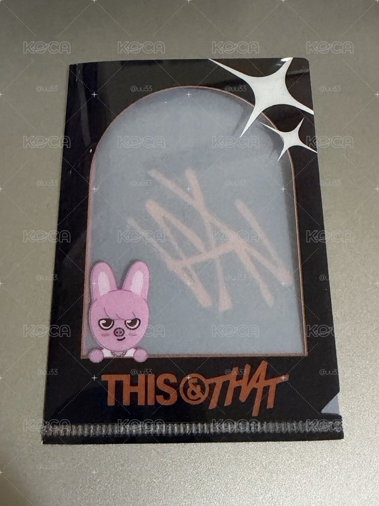 THIS & THAT 專輯卡 FANS ALBUM ver.