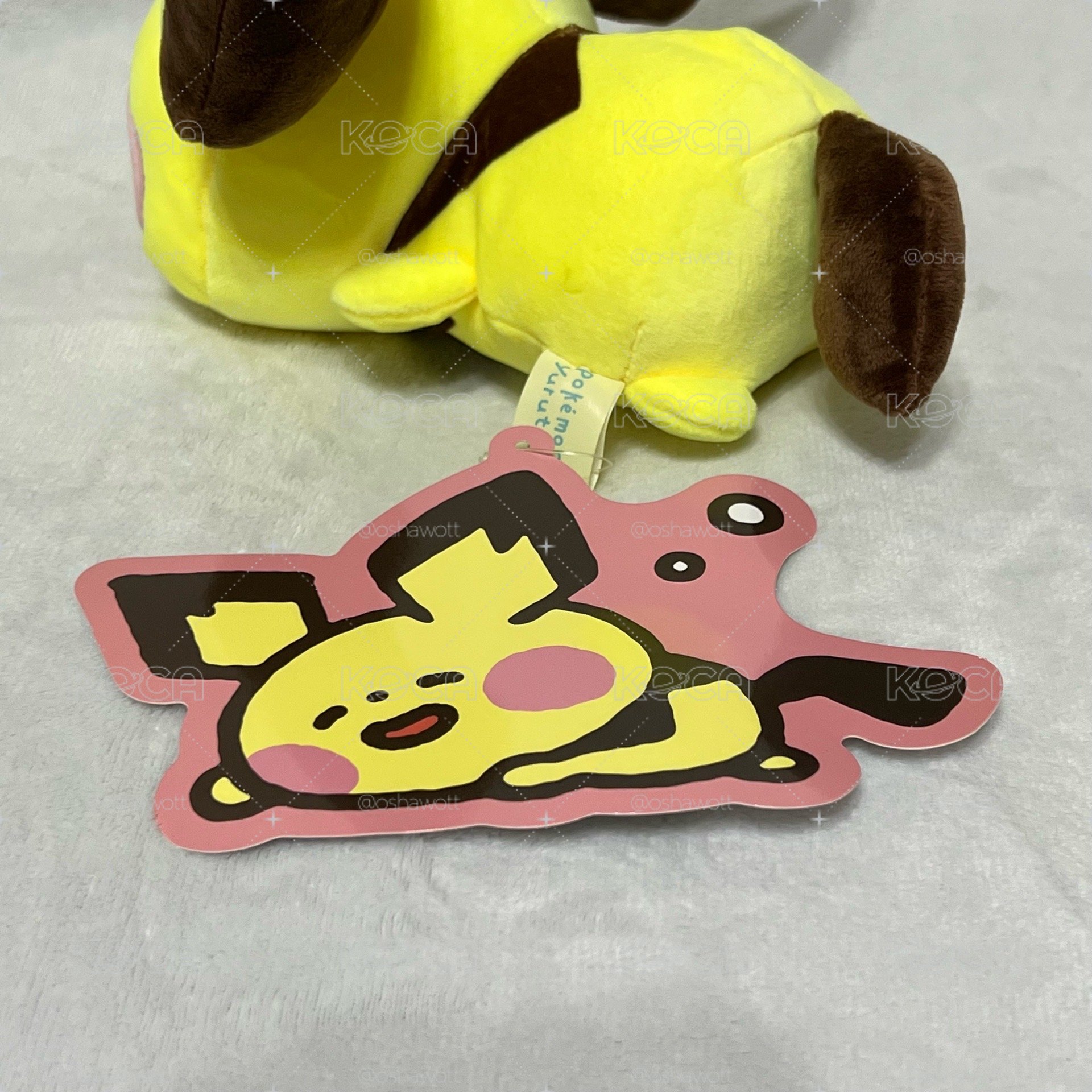 Pokémon Yurutto 卡娜赫拉 皮丘 趴娃