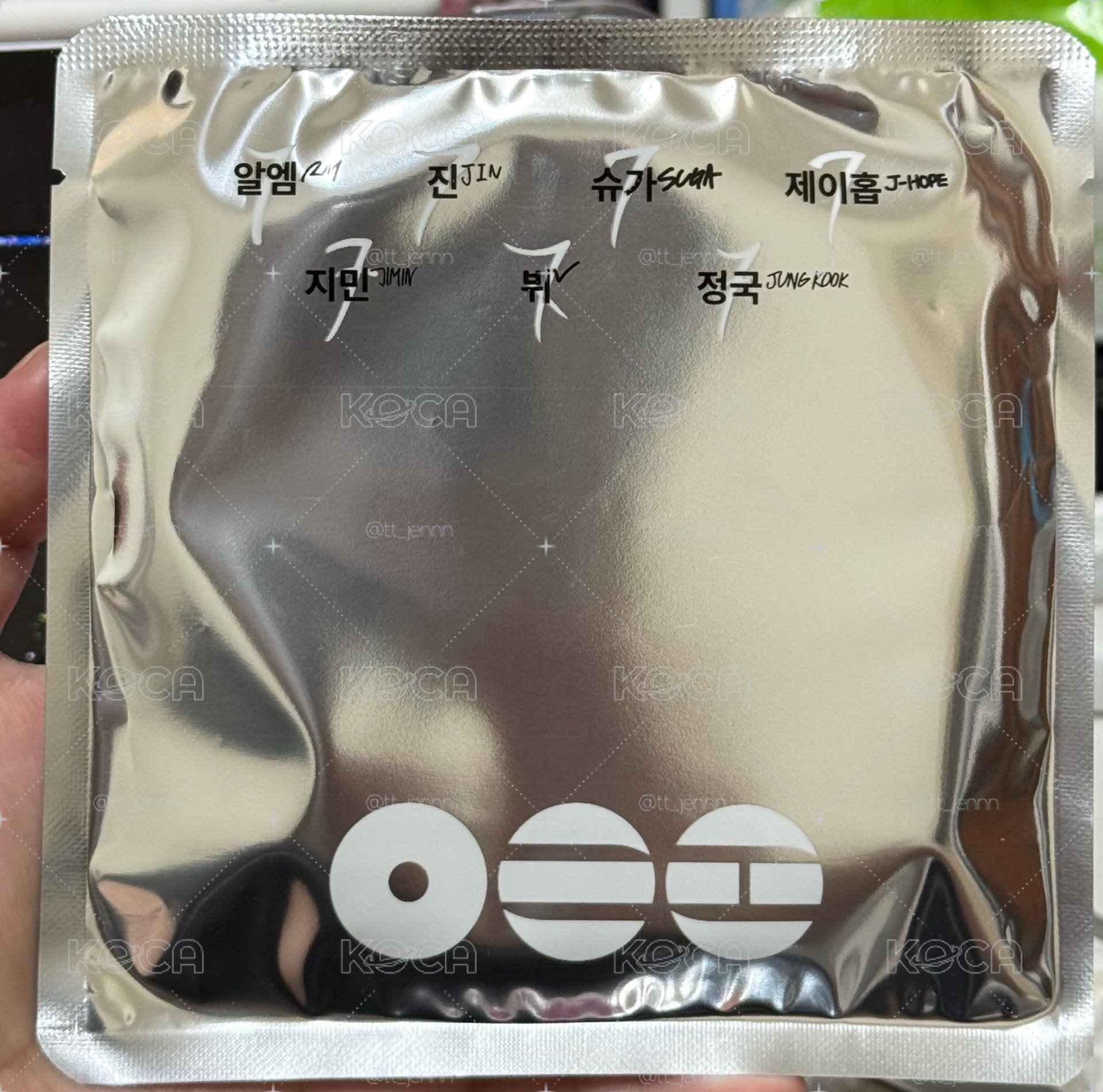ARIRANG快閃店 釜山 杯墊 