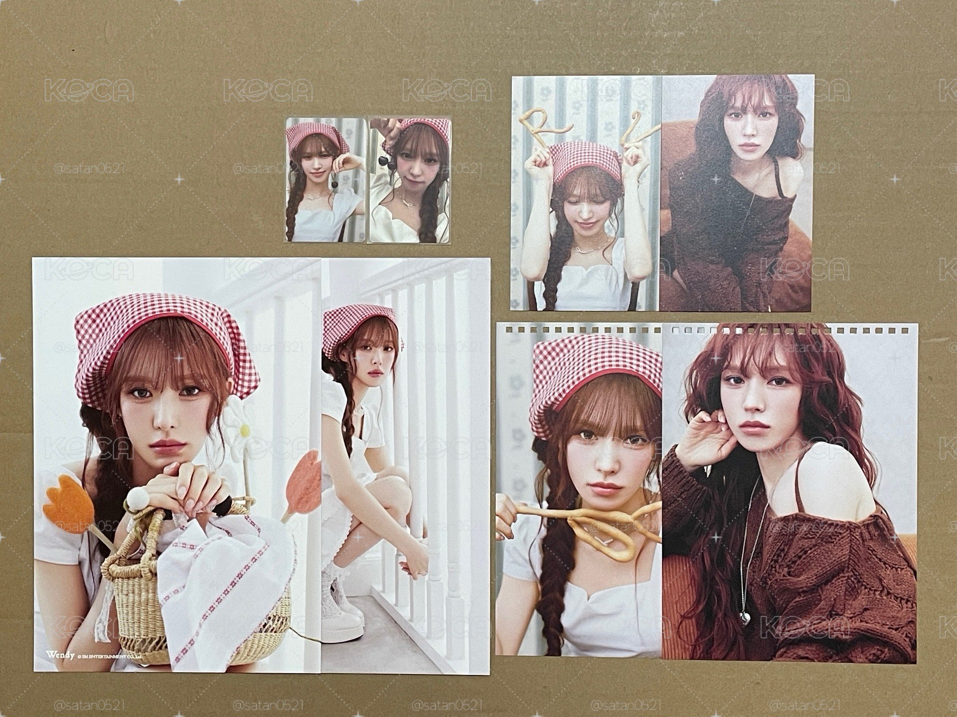 2026 season’s greetings 固配 Irene Seulgi Wendy Yeri