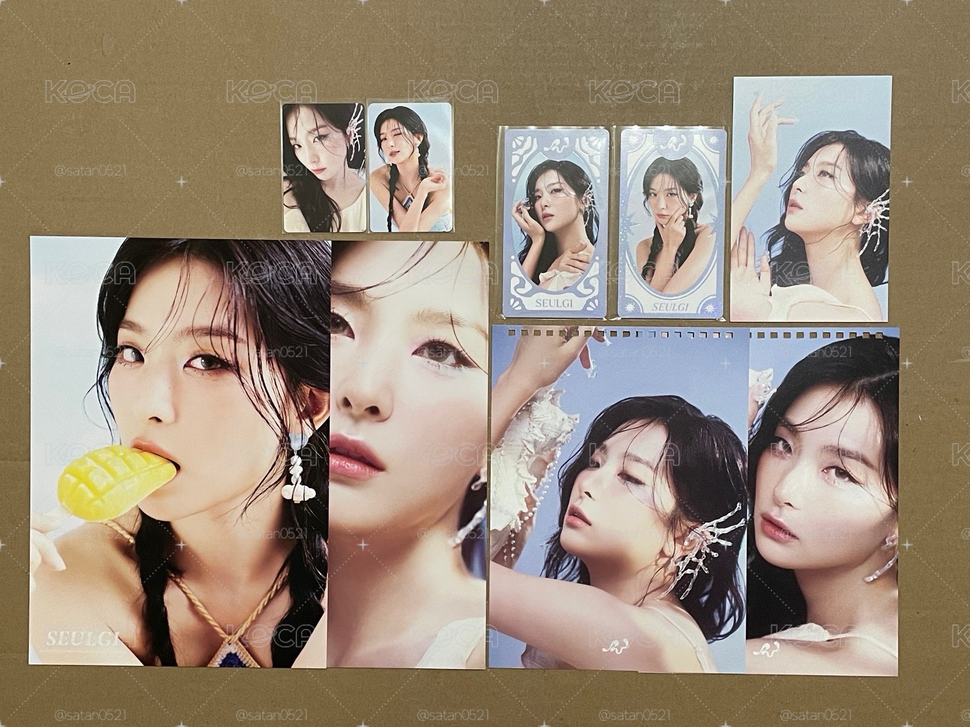 2025 season’s greetings 固配 Seulgi Wendy Yeri