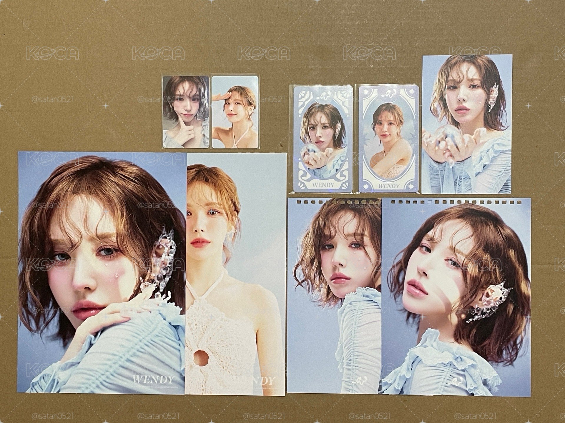 2025 season’s greetings 固配 Seulgi Wendy Yeri