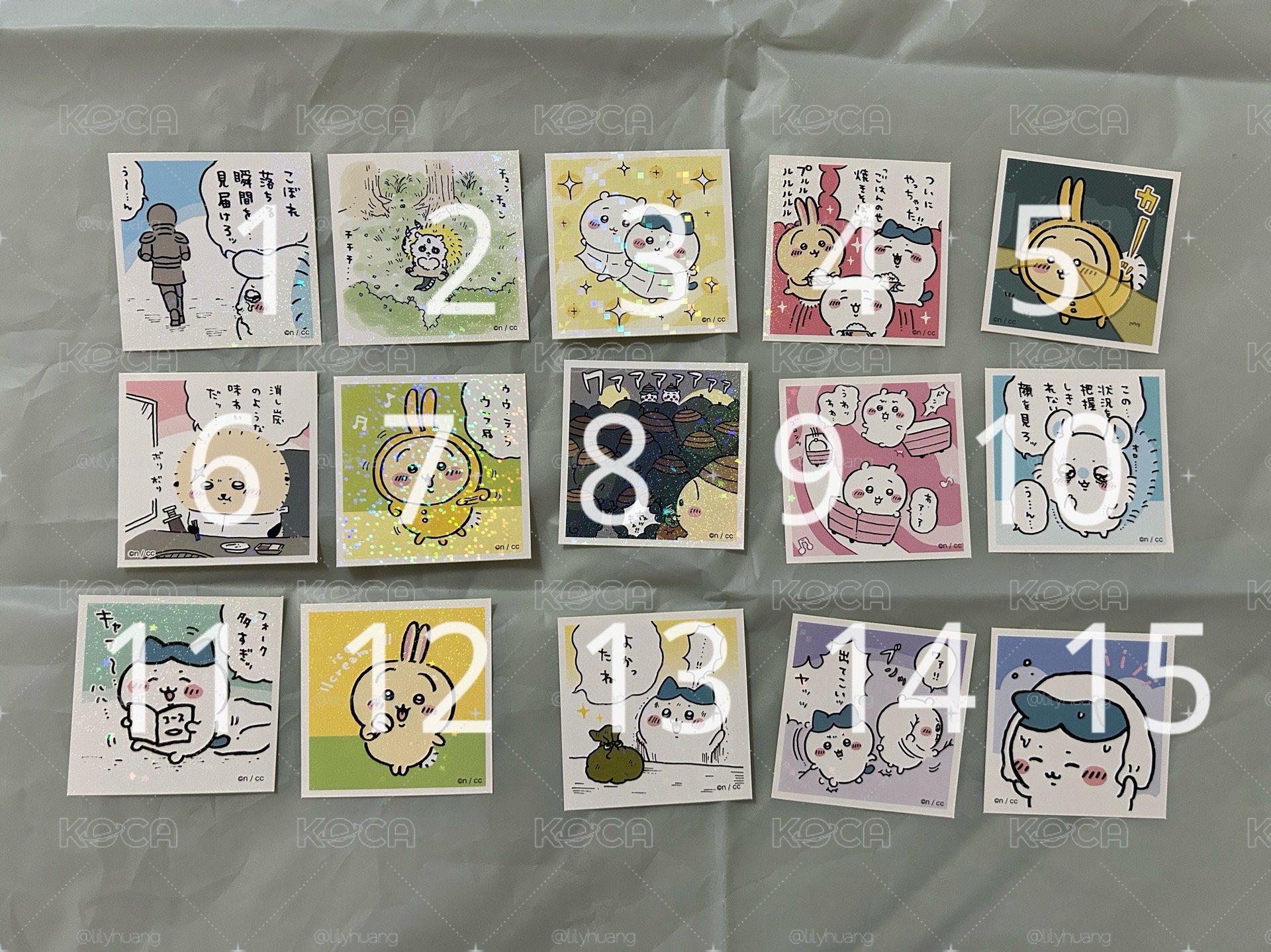 吉伊卡哇 ensky 貼紙 