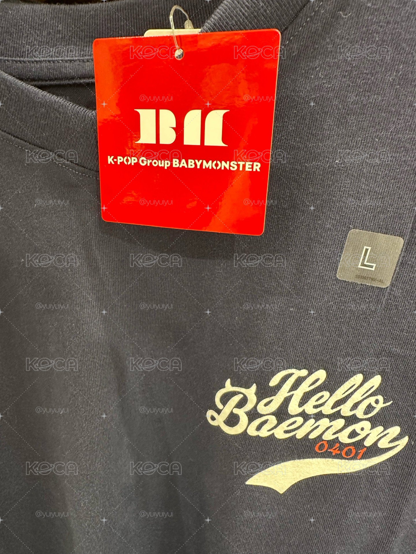 UNIQLO T恤 baby monster