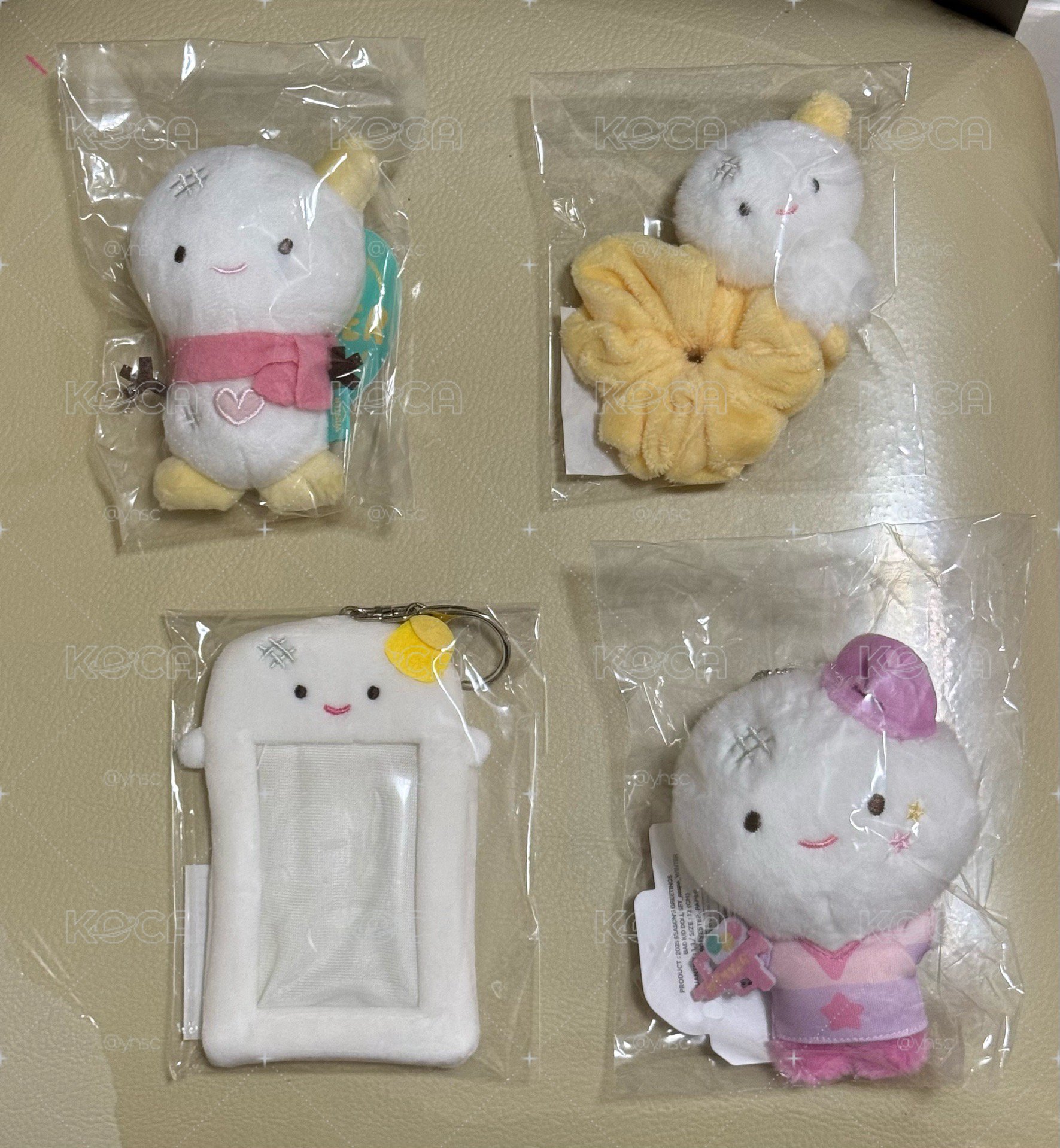 冬 10cm娃+髮圈+卡套+年曆後續娃