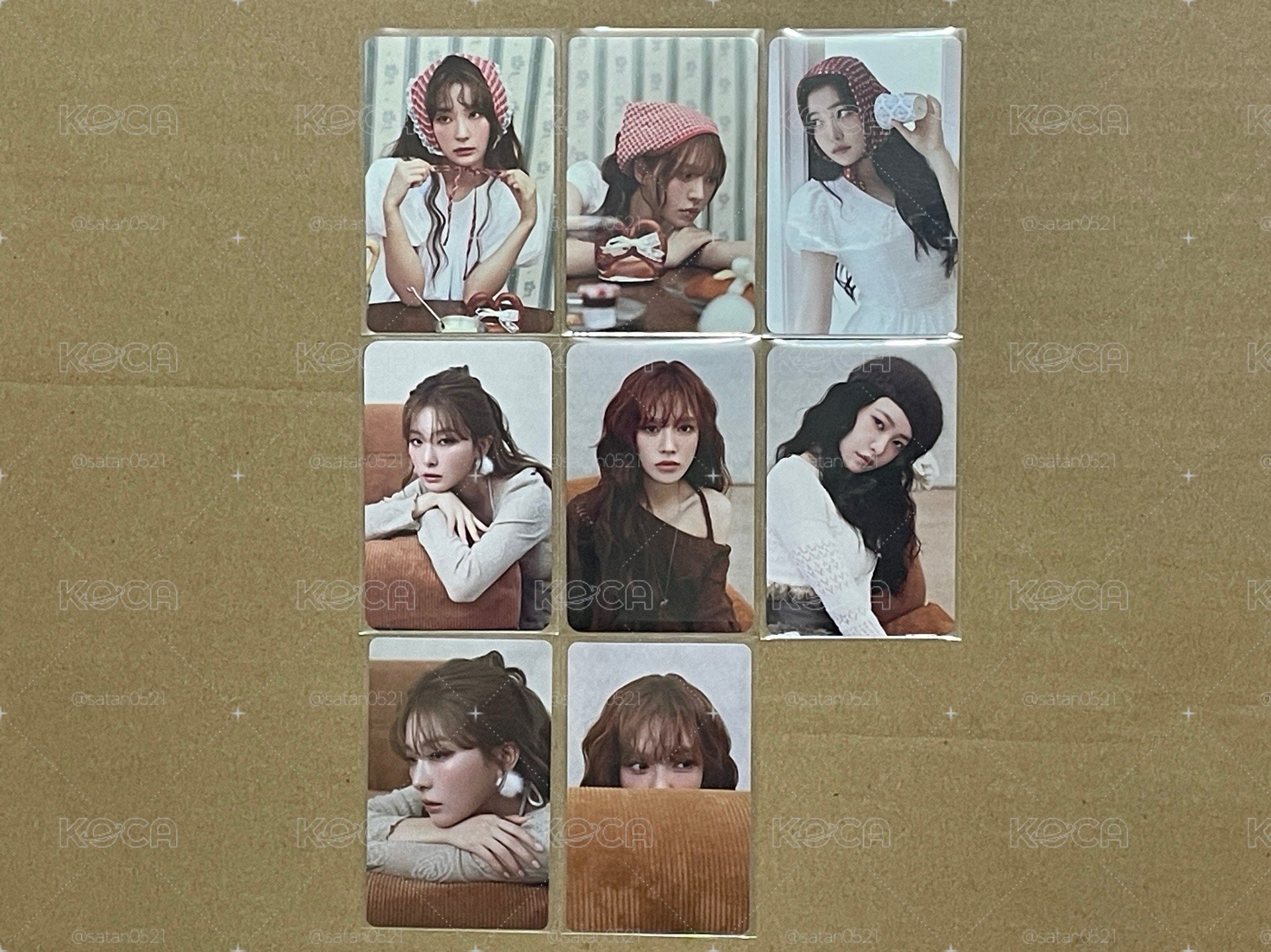2026 season’s greetings 通路特典 Seulgi Wendy Yeri