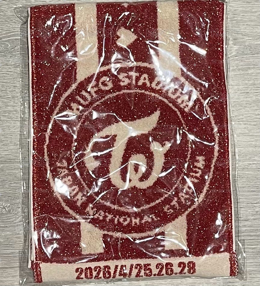 TWICE九兔六巡新國立毛巾