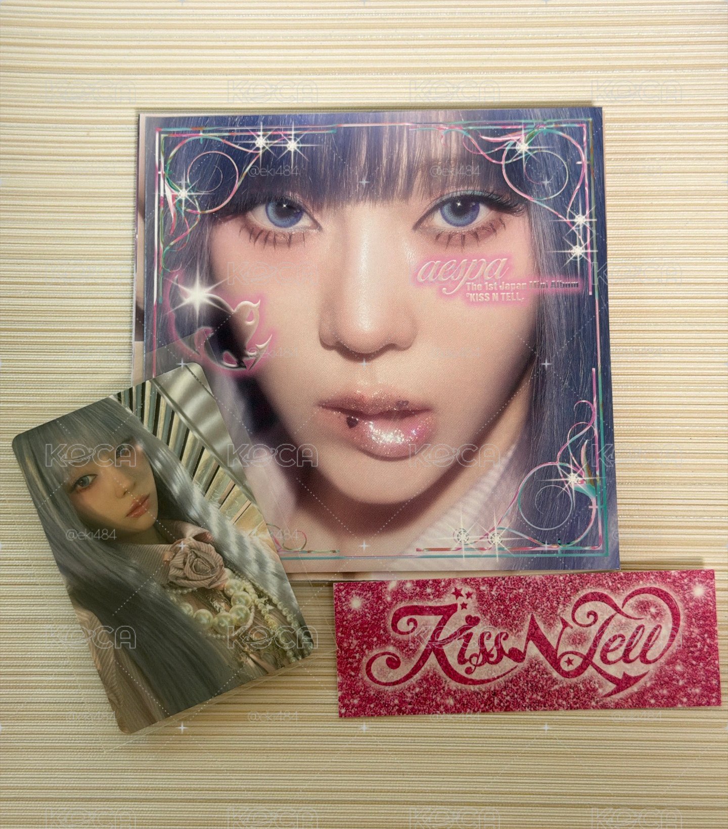 KISS N TELL 冬專冬卡 （無應募券）