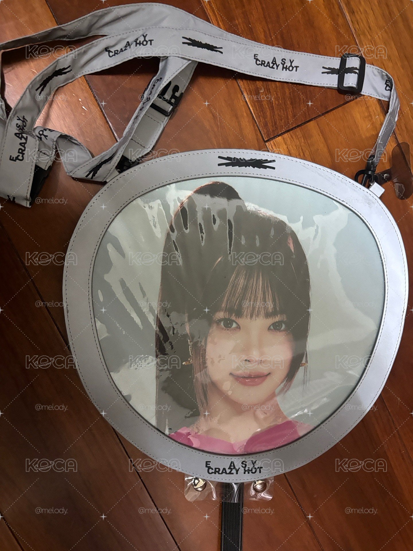 採扇子