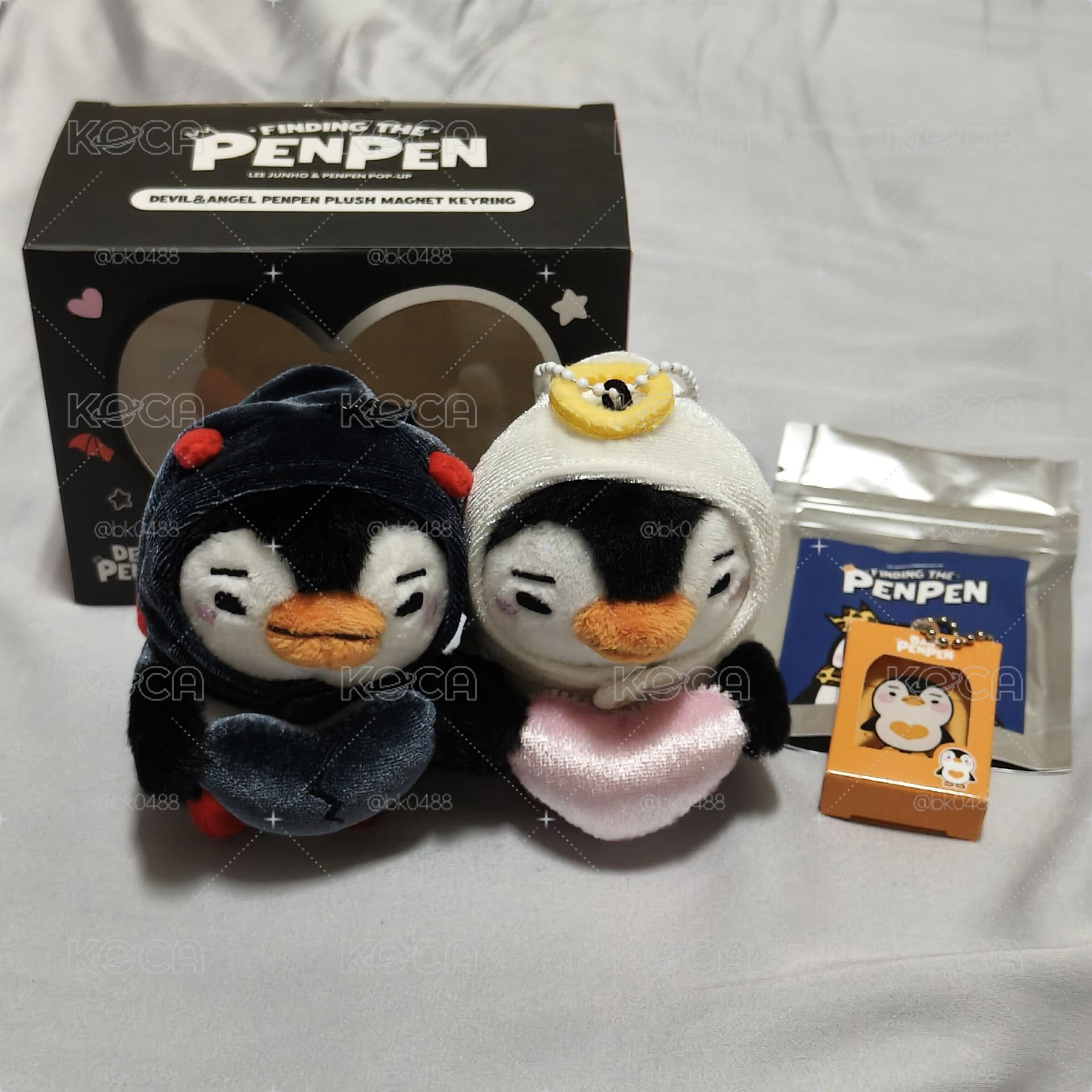 李俊昊天使惡魔磁吸娃+PENPEN吊飾