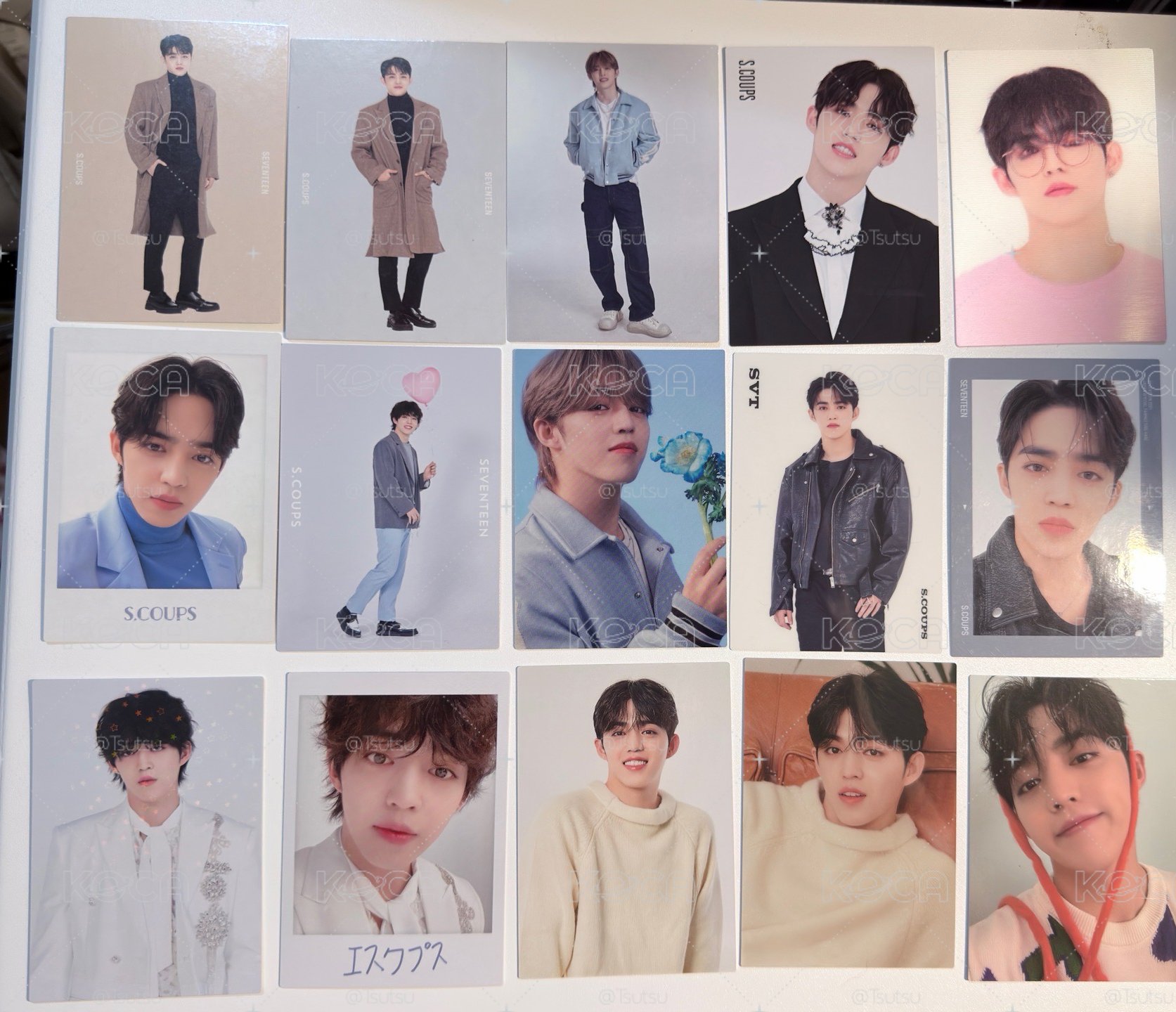 （現貨整圖15張出）seventeen s.coups 哲盤 日巡 日本 隨機卡