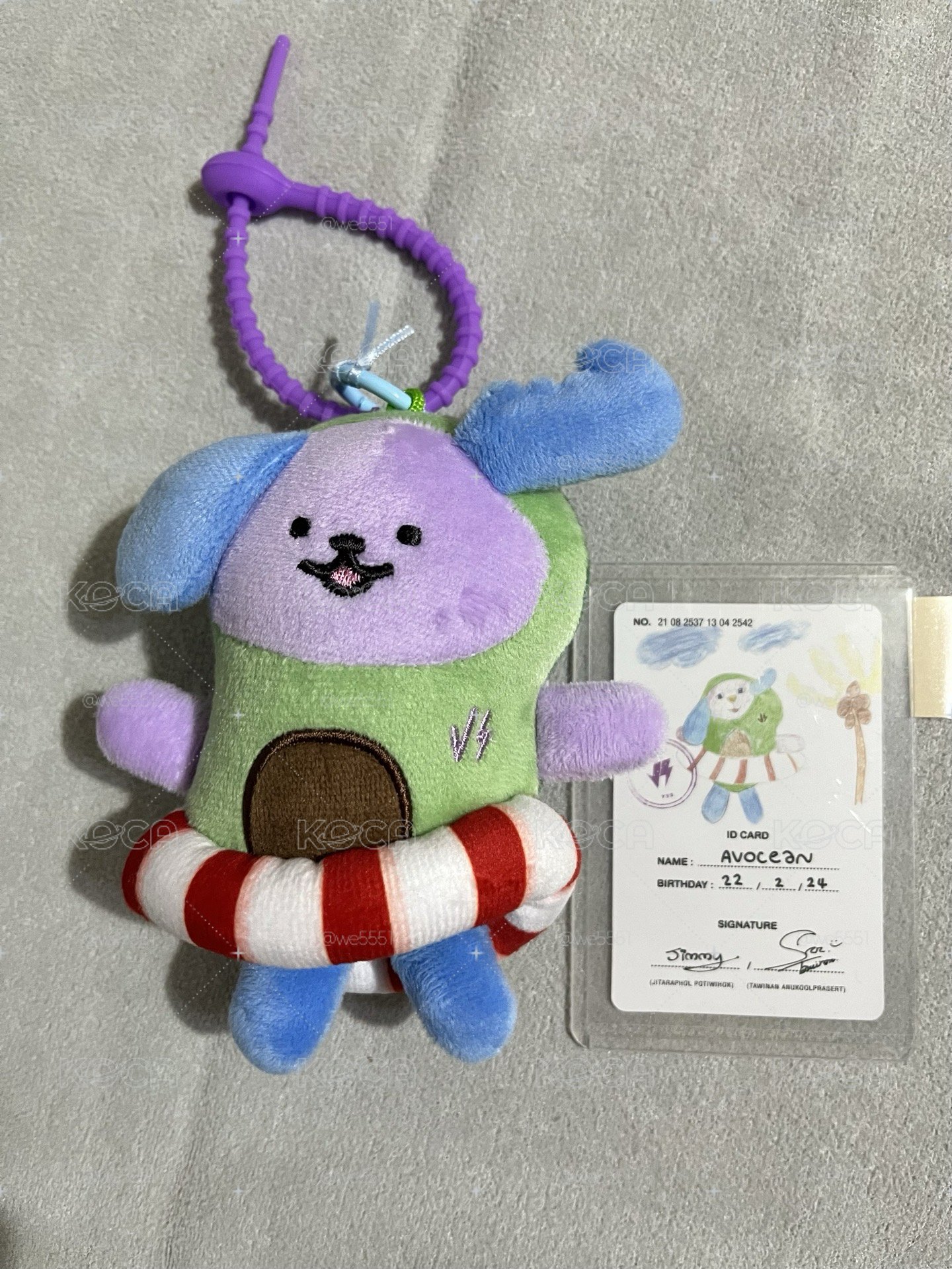 Avocean初袋包裝+身分證