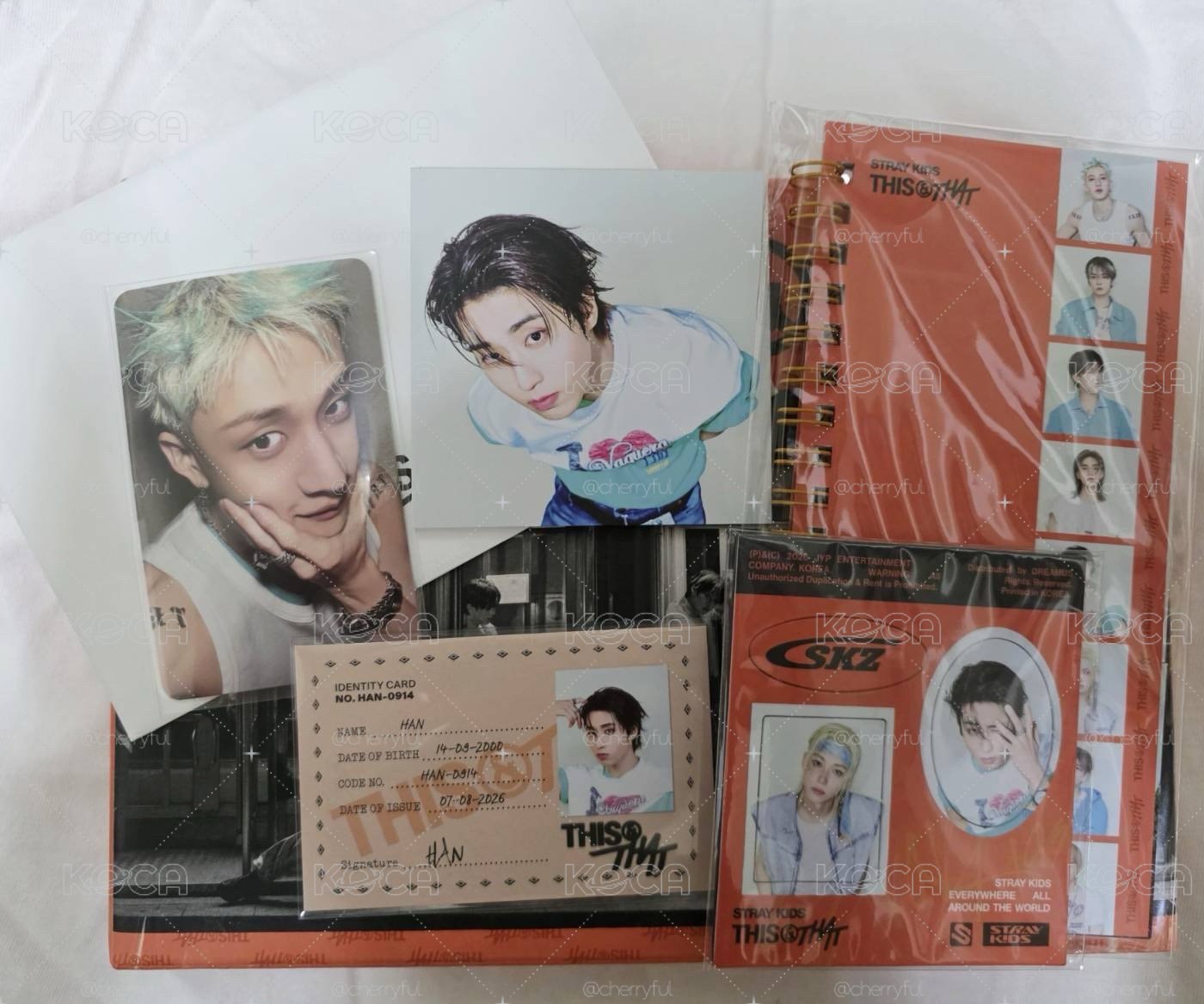 SKZ HMV 辰LD+特典 THAT版專輯