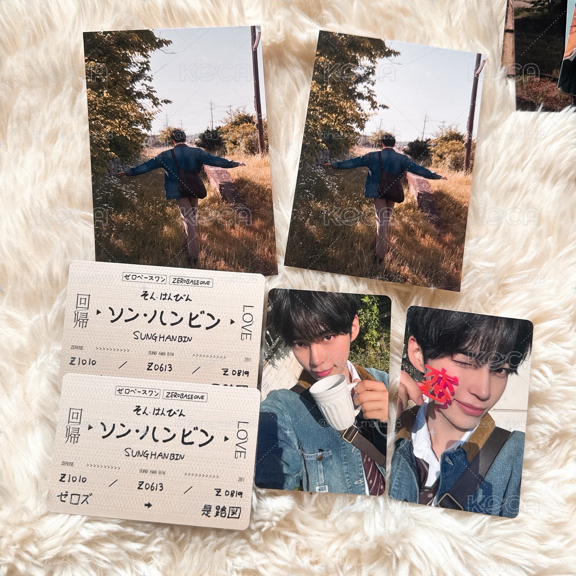 ZB1 日專回歸Love 個人盤 韓彬set