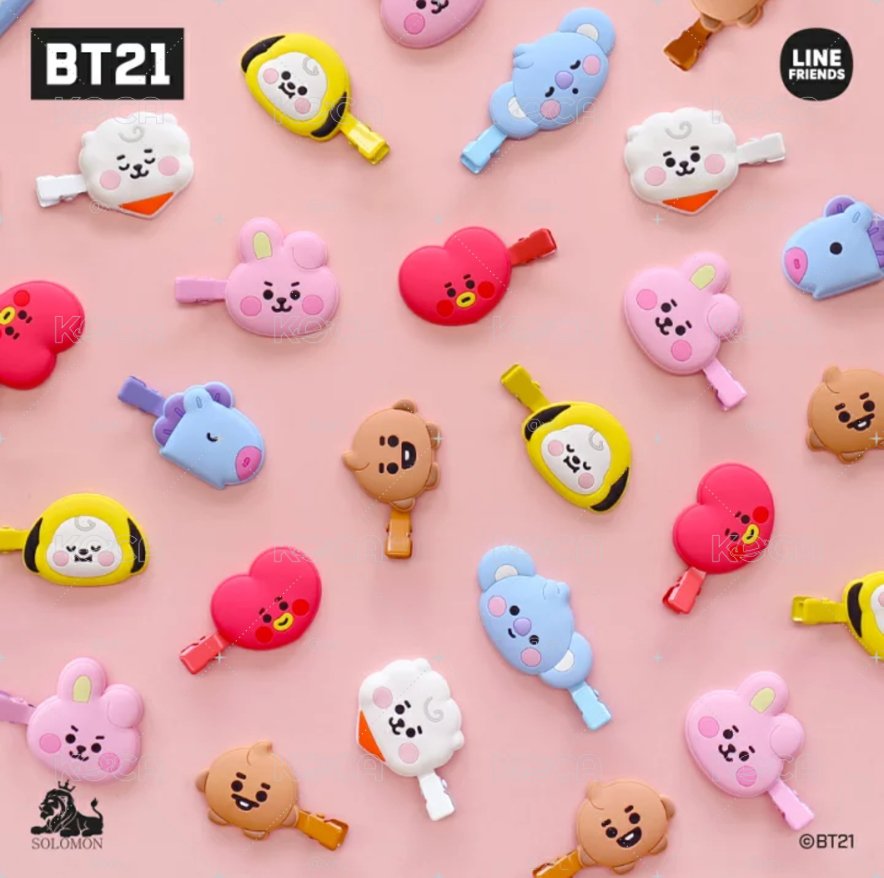 BT21 baby髮夾 預購