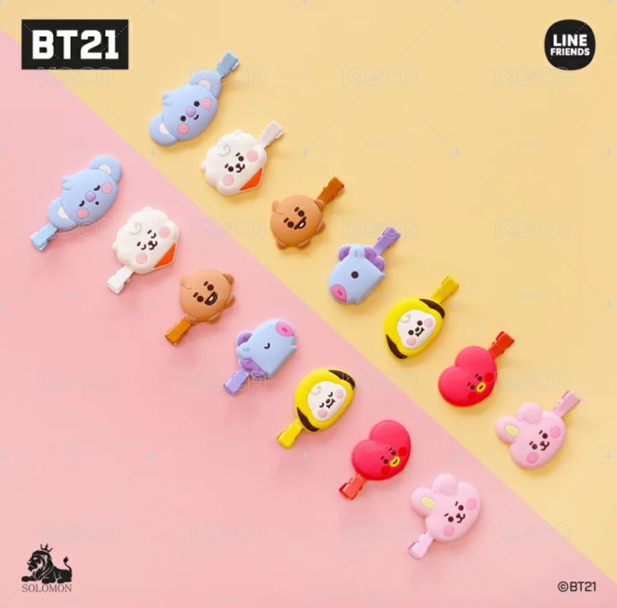 BT21 baby髮夾 預購