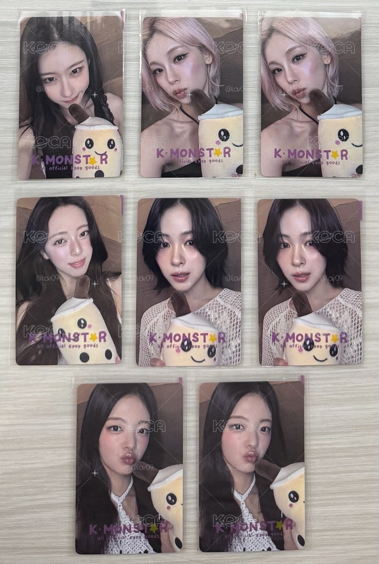ITZY 珍珠奶茶 km台北簽售卡