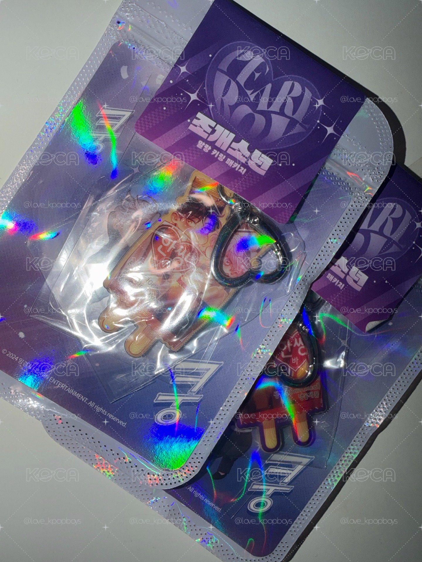 珍珠少年Q版鑰匙圈/透卡/貼紙組