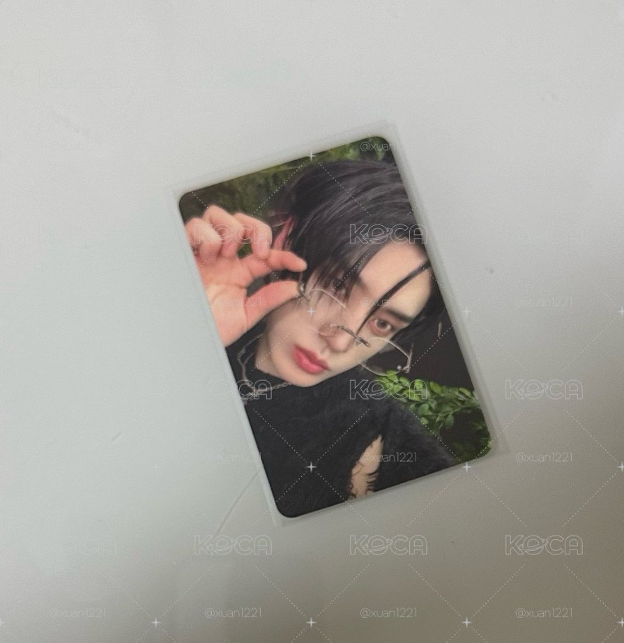 迷五 am 特典卡 無框眼鏡雄