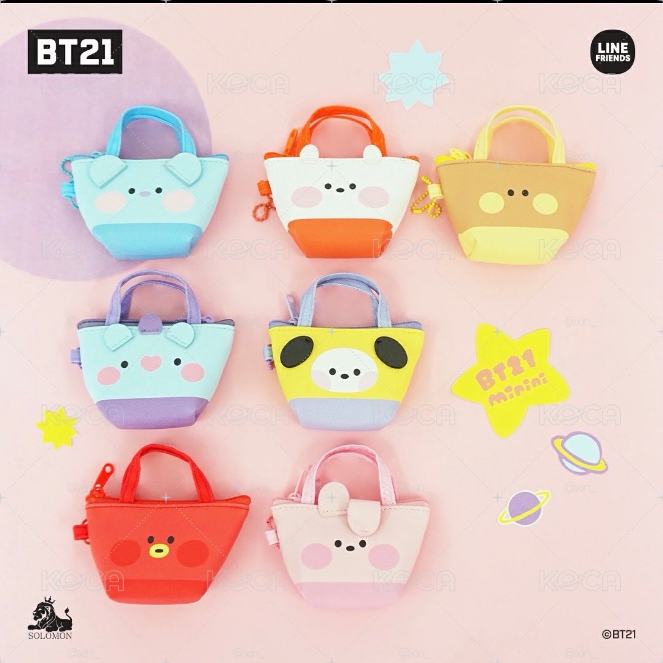 BT21 minini 零錢包