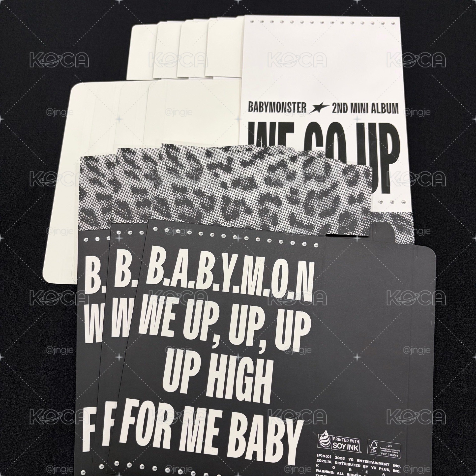 BABYMONSTER｜WE GO UP 單封外盒