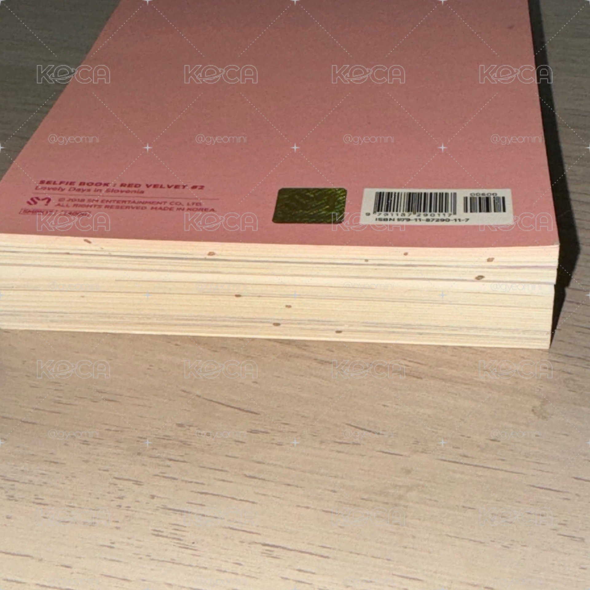 red velvet 斯洛維尼亞 自拍書
