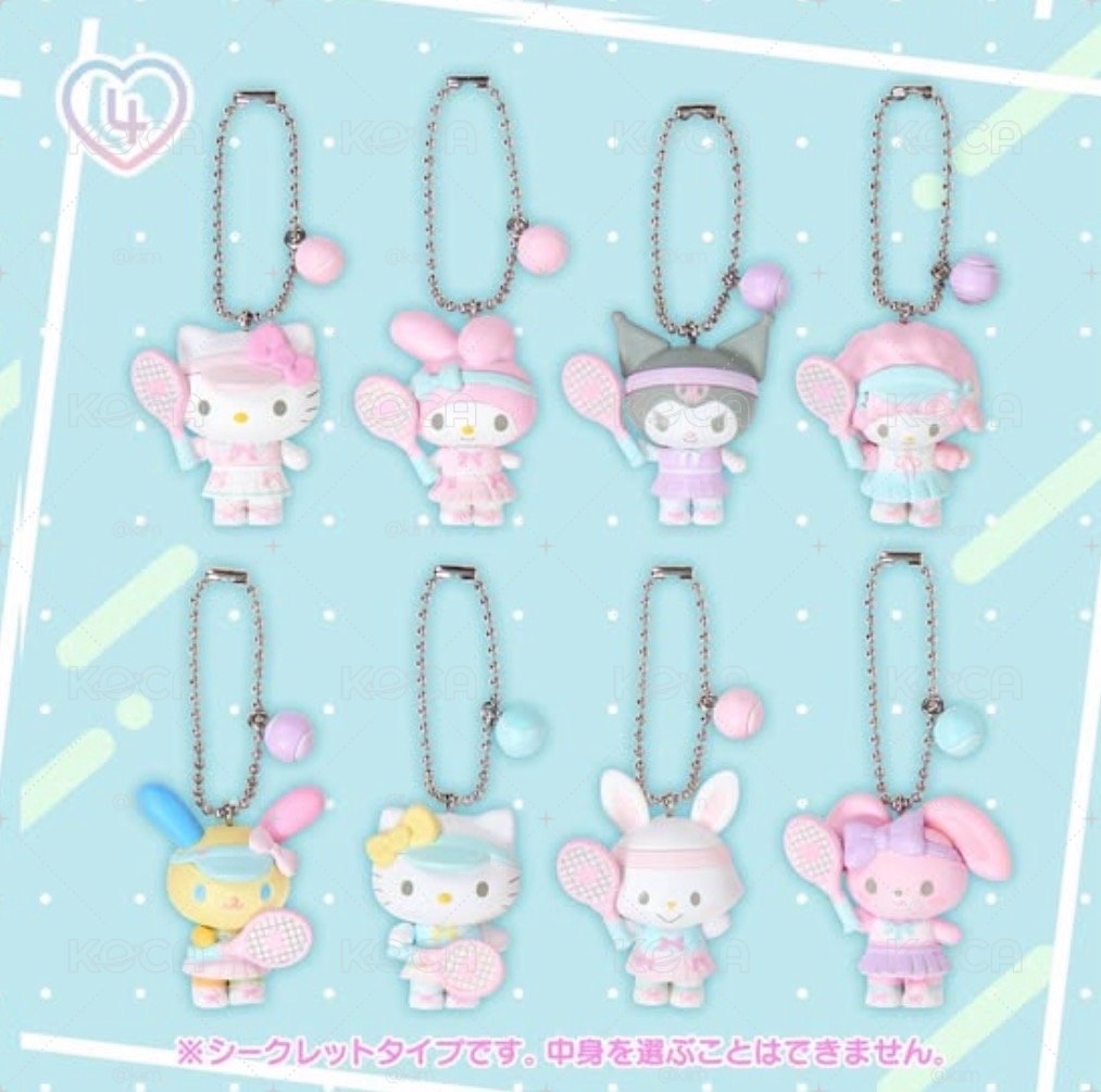 SANRIO GIRLS'網球俱樂部 吊飾