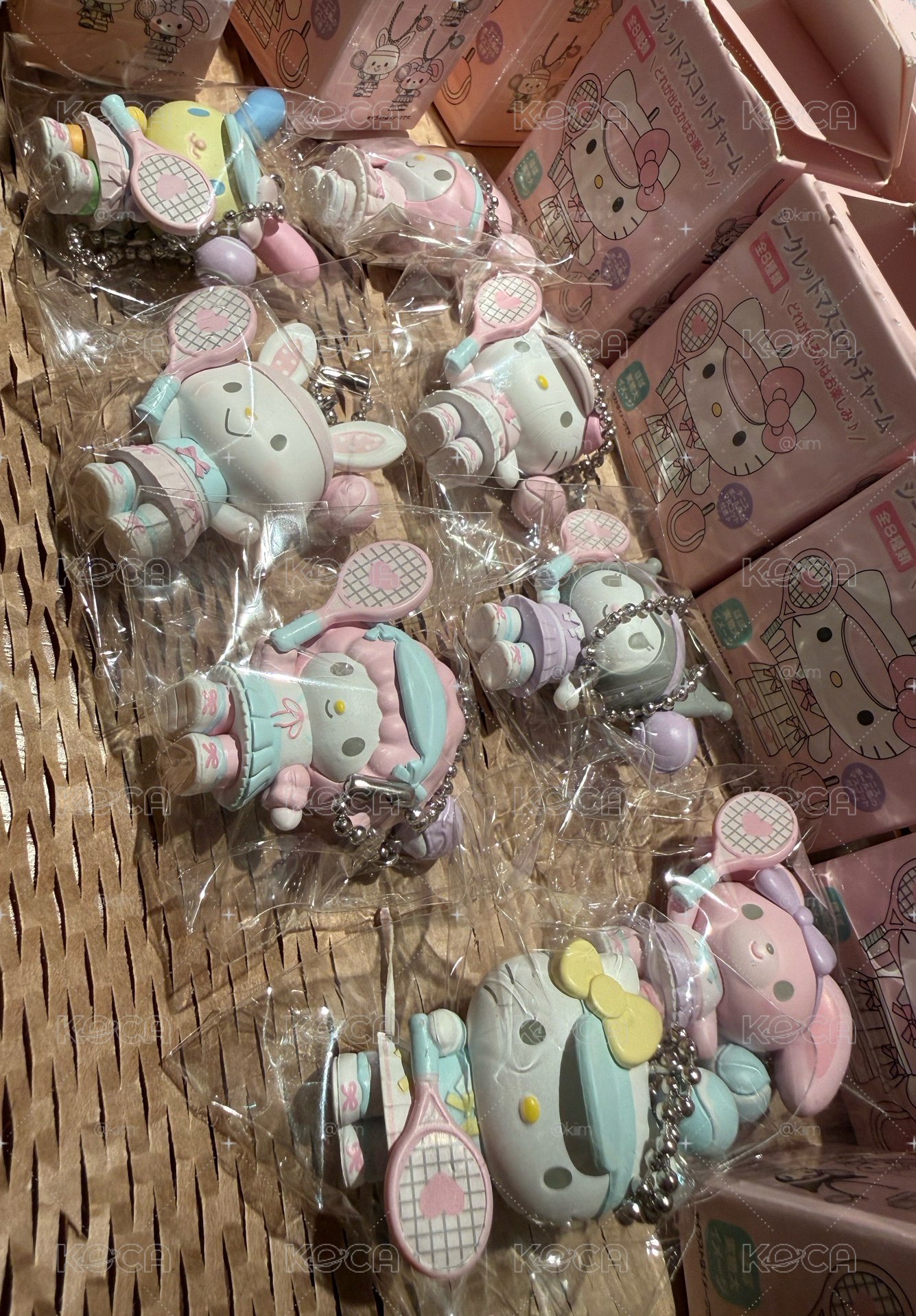 SANRIO GIRLS'網球俱樂部 吊飾