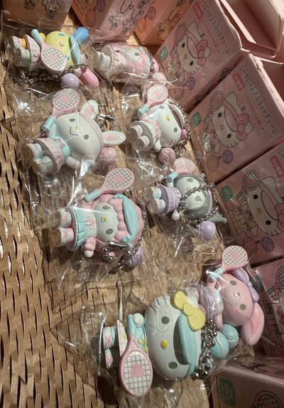 SANRIO GIRLS'網球俱樂部 吊飾