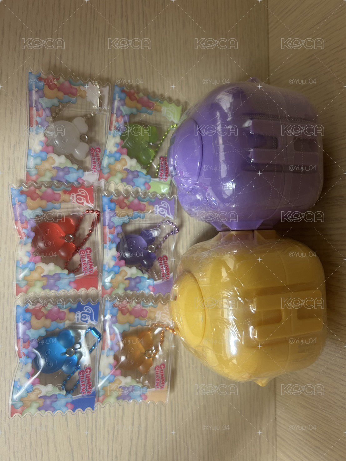 公寓扭蛋+軟糖吊飾合售