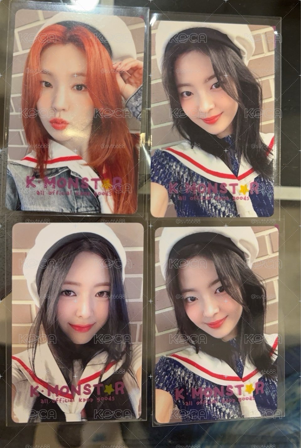 ITZY km簽售卡
