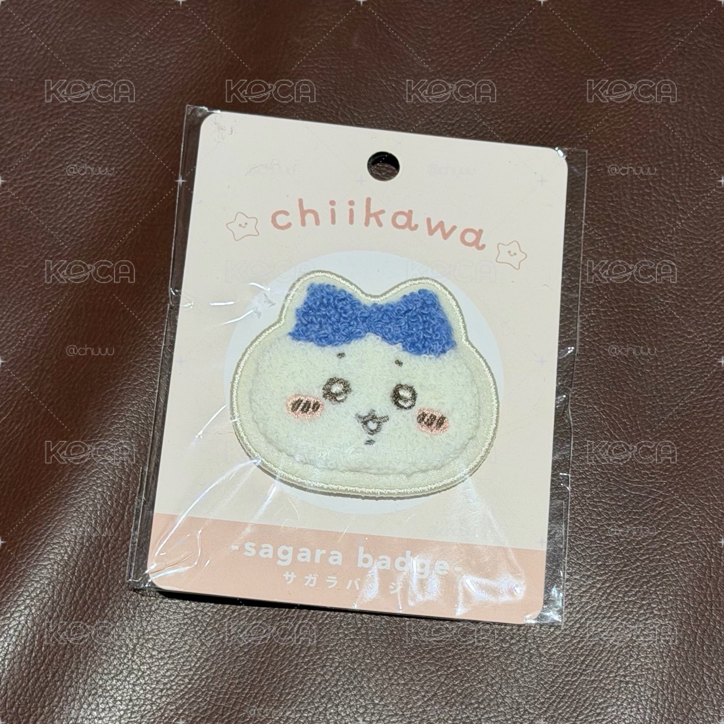 吉伊卡哇 小八貓 毛絨徽章