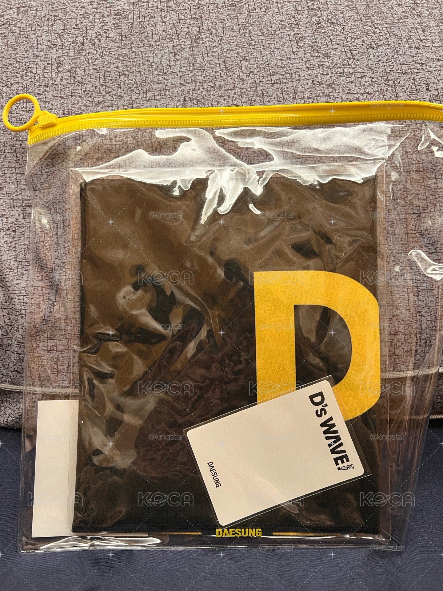 D’s WAVE 首爾安可場 毛巾