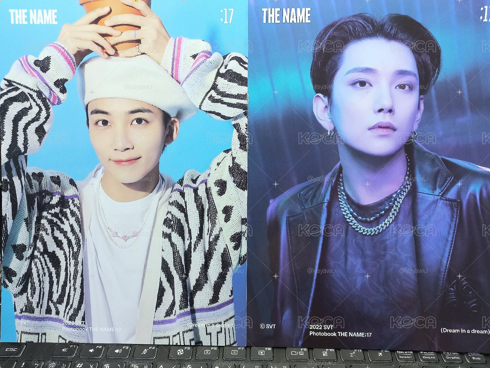 [現貨]Seventeen The Name雜誌大卡整組