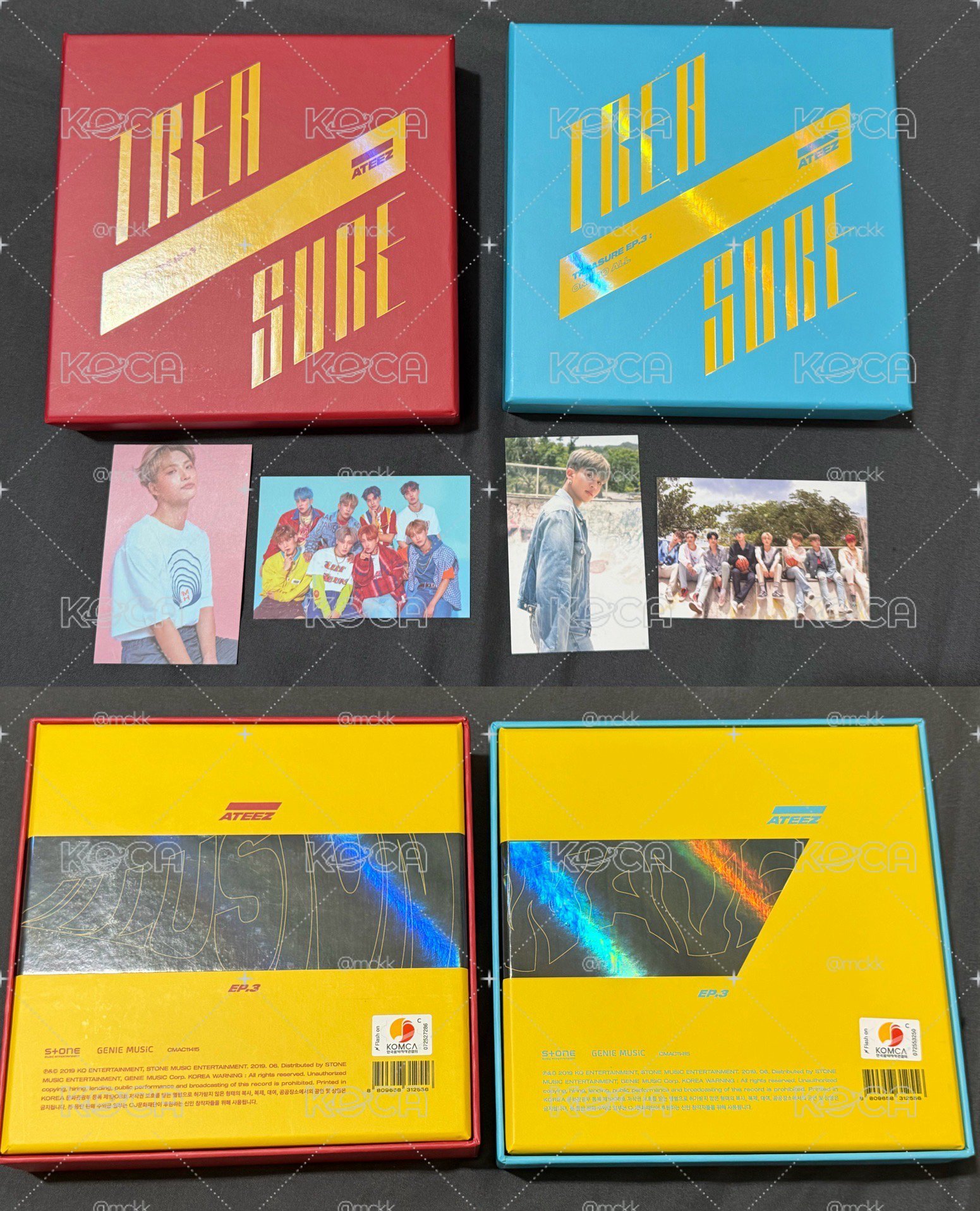 ATEEZ treasure ep.3 專輯兩版