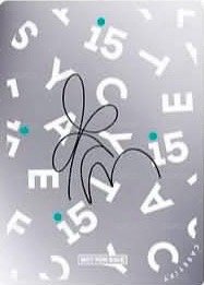 Casetify’s 15th MAKE iT YOURS 代言卡  背面