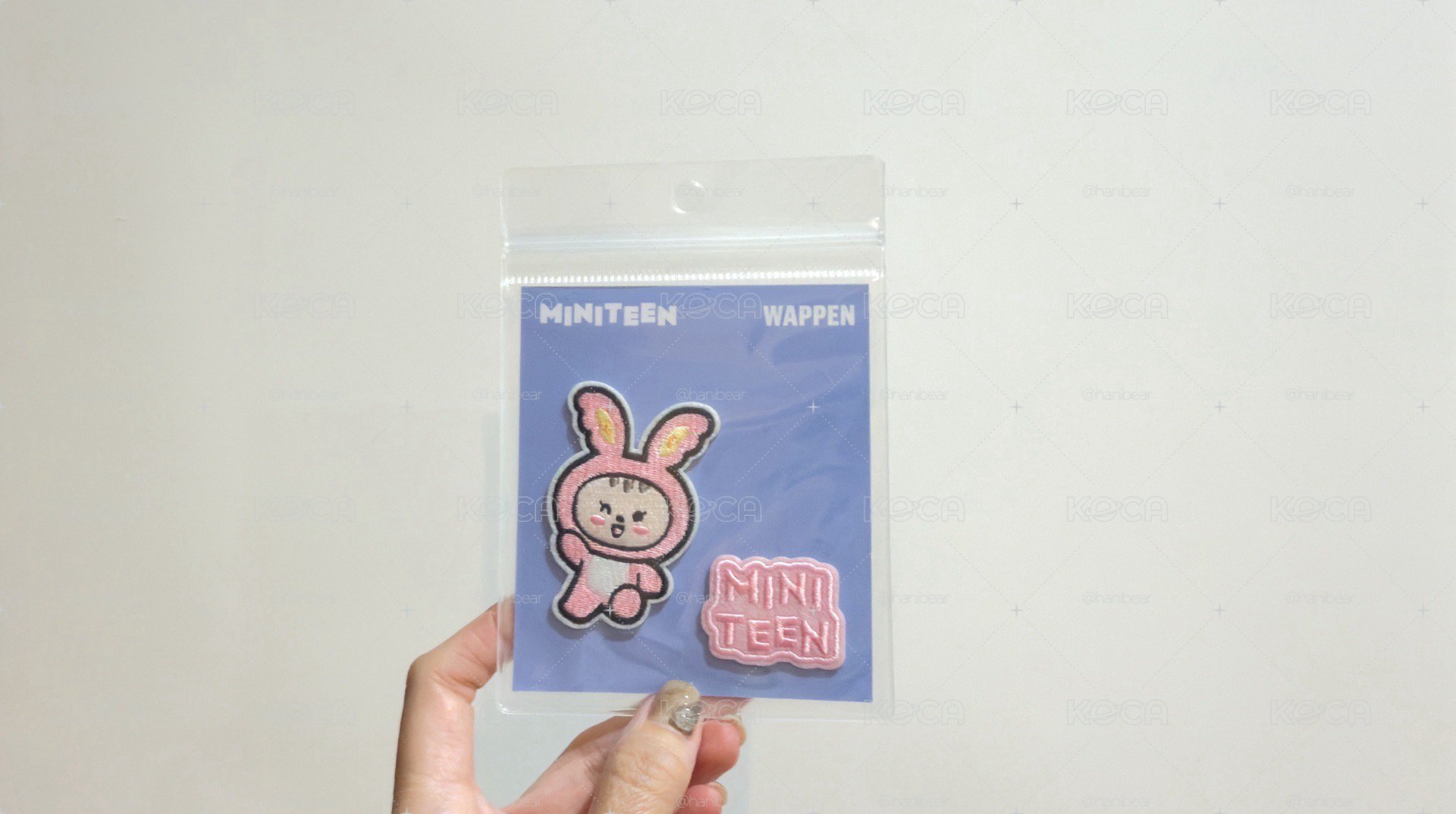 MINITEEN 漢刺繡臂章