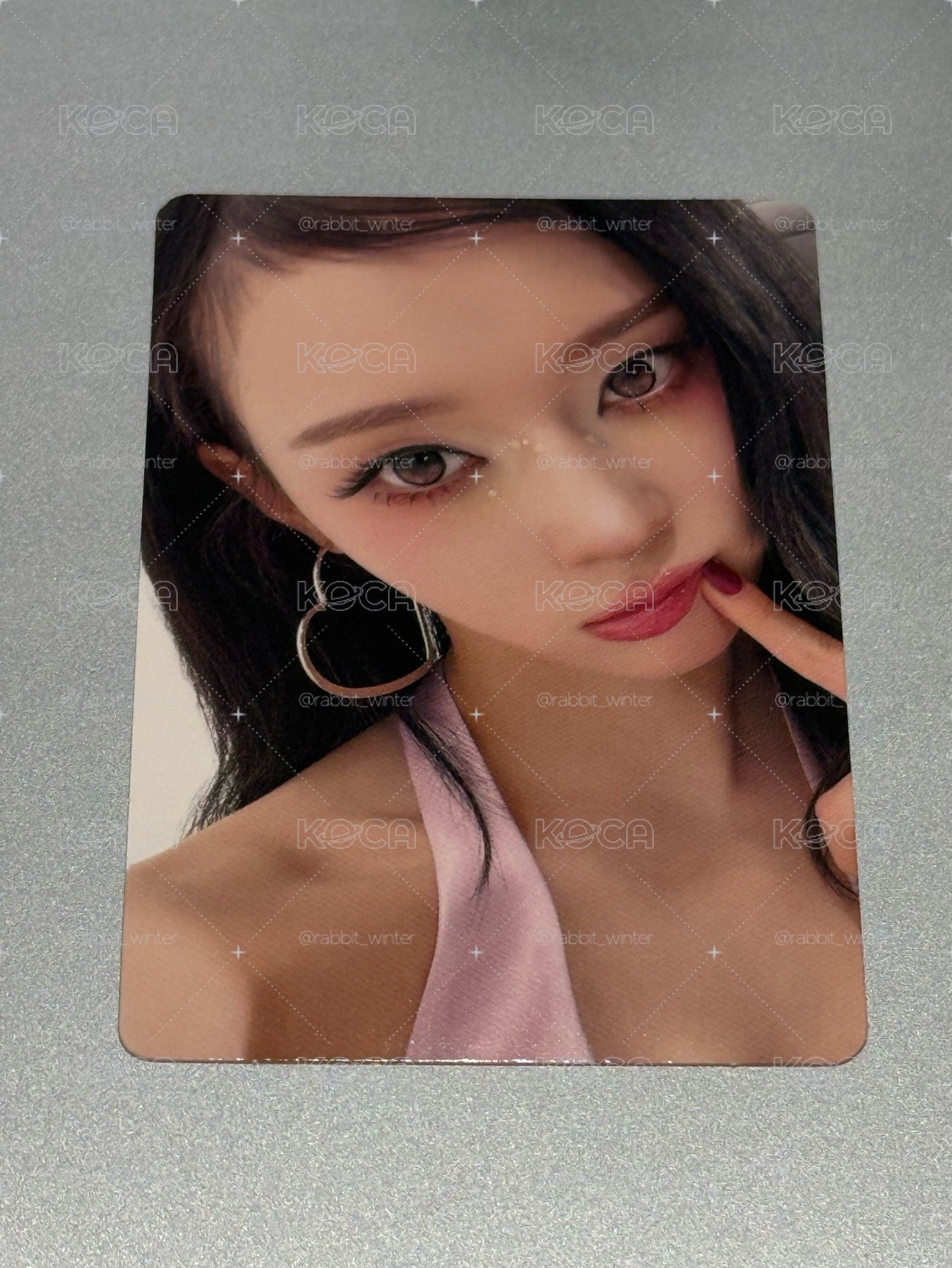 KISS N TELL hmv 特典卡 冬