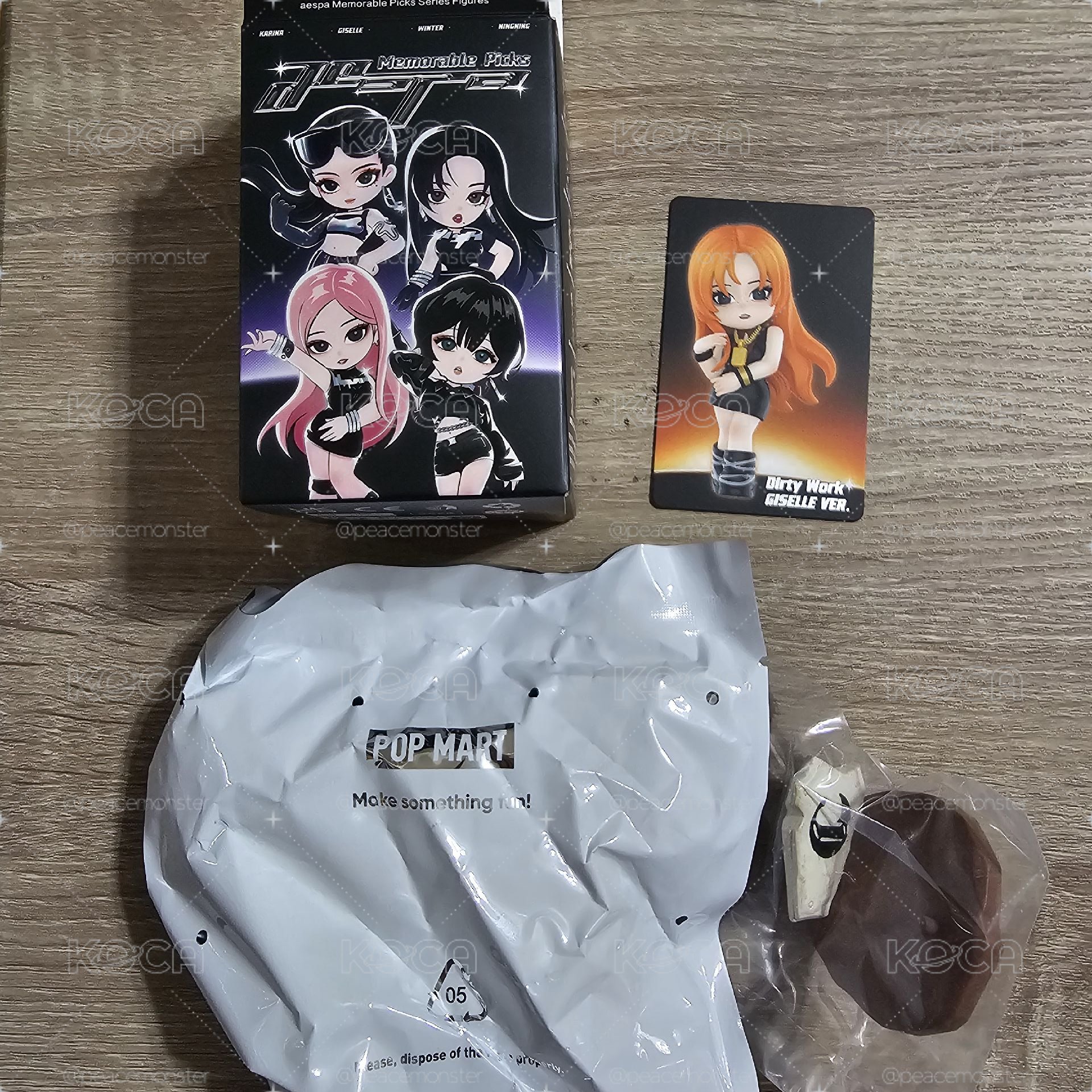 aespa泡泡瑪特 Dirty Work吉