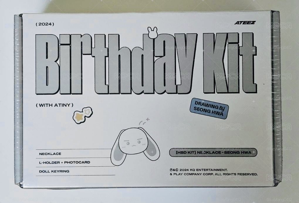 (全新未拆)ATEEZ 星化 SEONGHWA 2024 生日MD