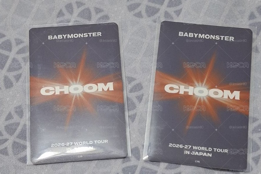 〔現貨〕BABYMONSTER 日本快閃隨機卡世巡 ver.B 隨機卡 
