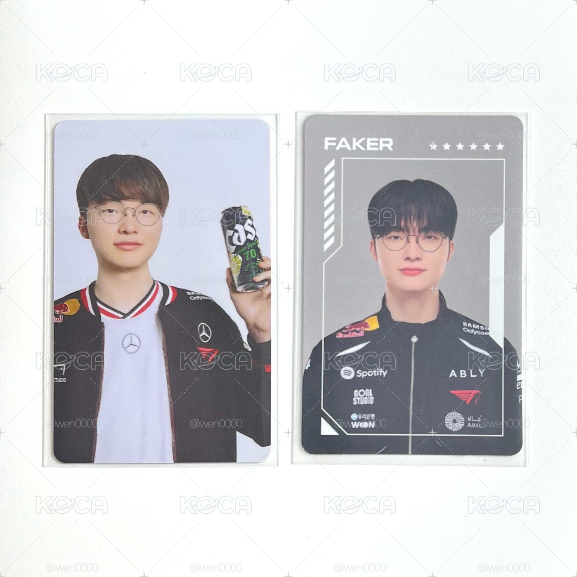 2026T1主場日 任務卡 Faker+cass小卡+明信片*2