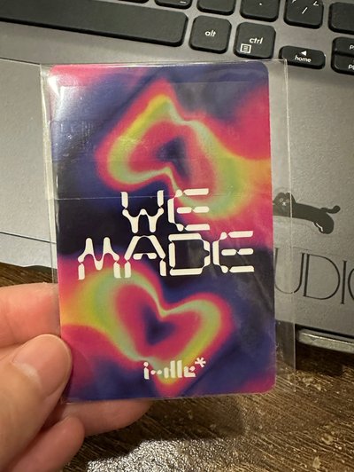 i-dle we made pop up 台北 卡套隨機卡