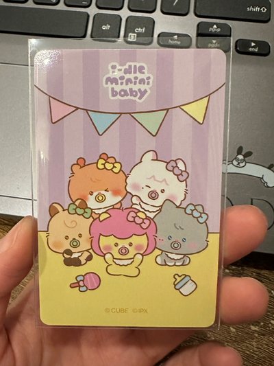 i-dle minini baby台北快閃 滿額卡