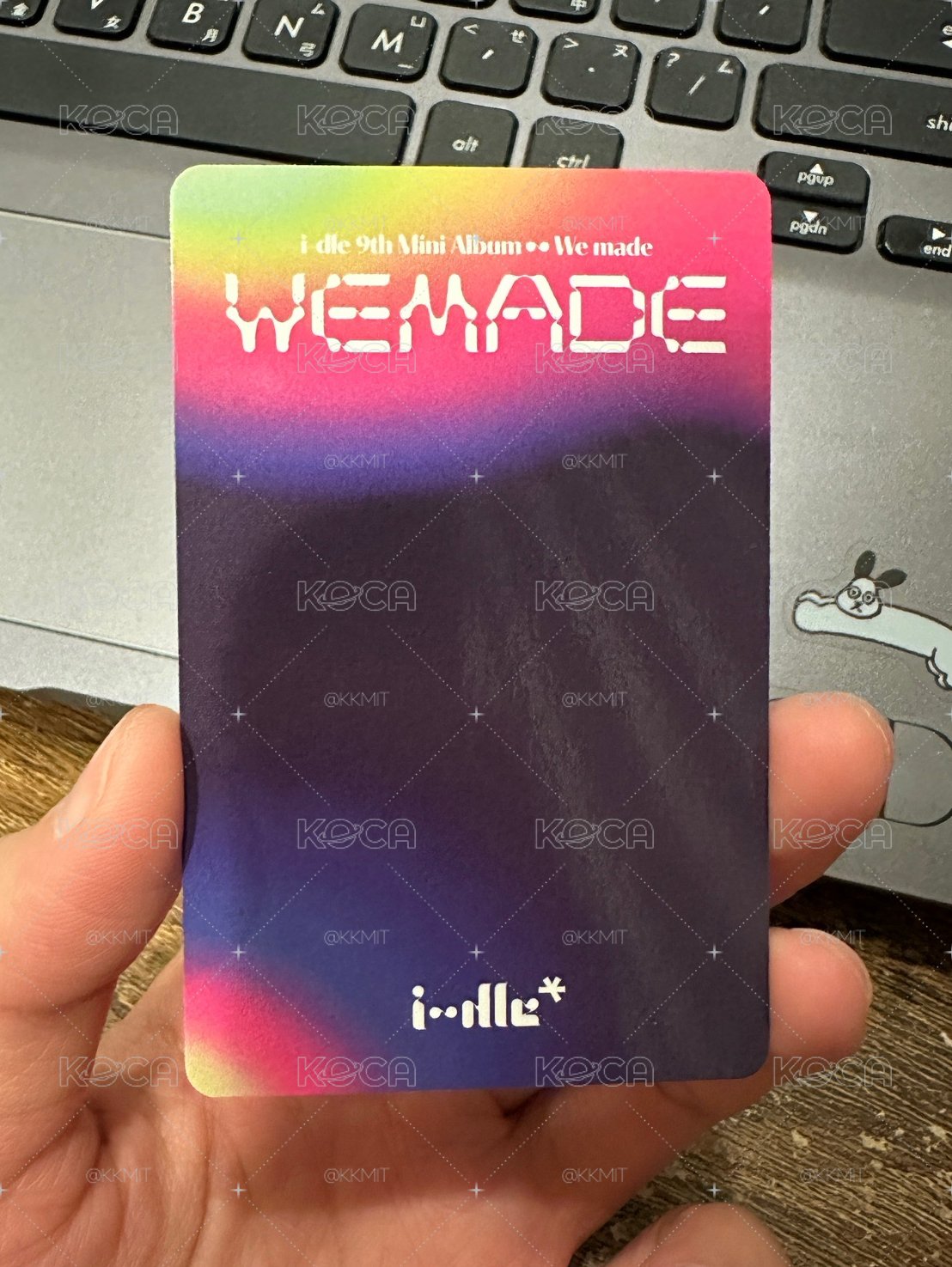 i-dle we made poca版 專卡