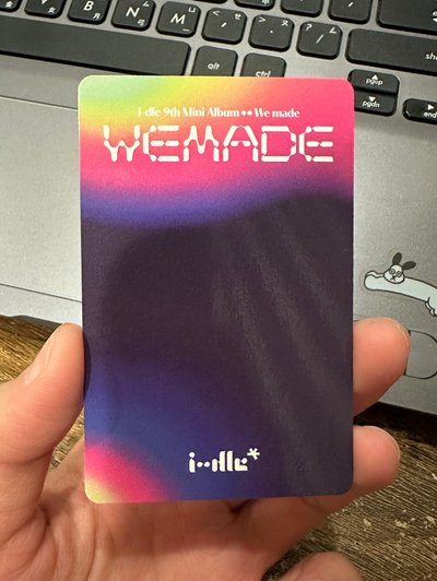 i-dle we made poca版 專卡