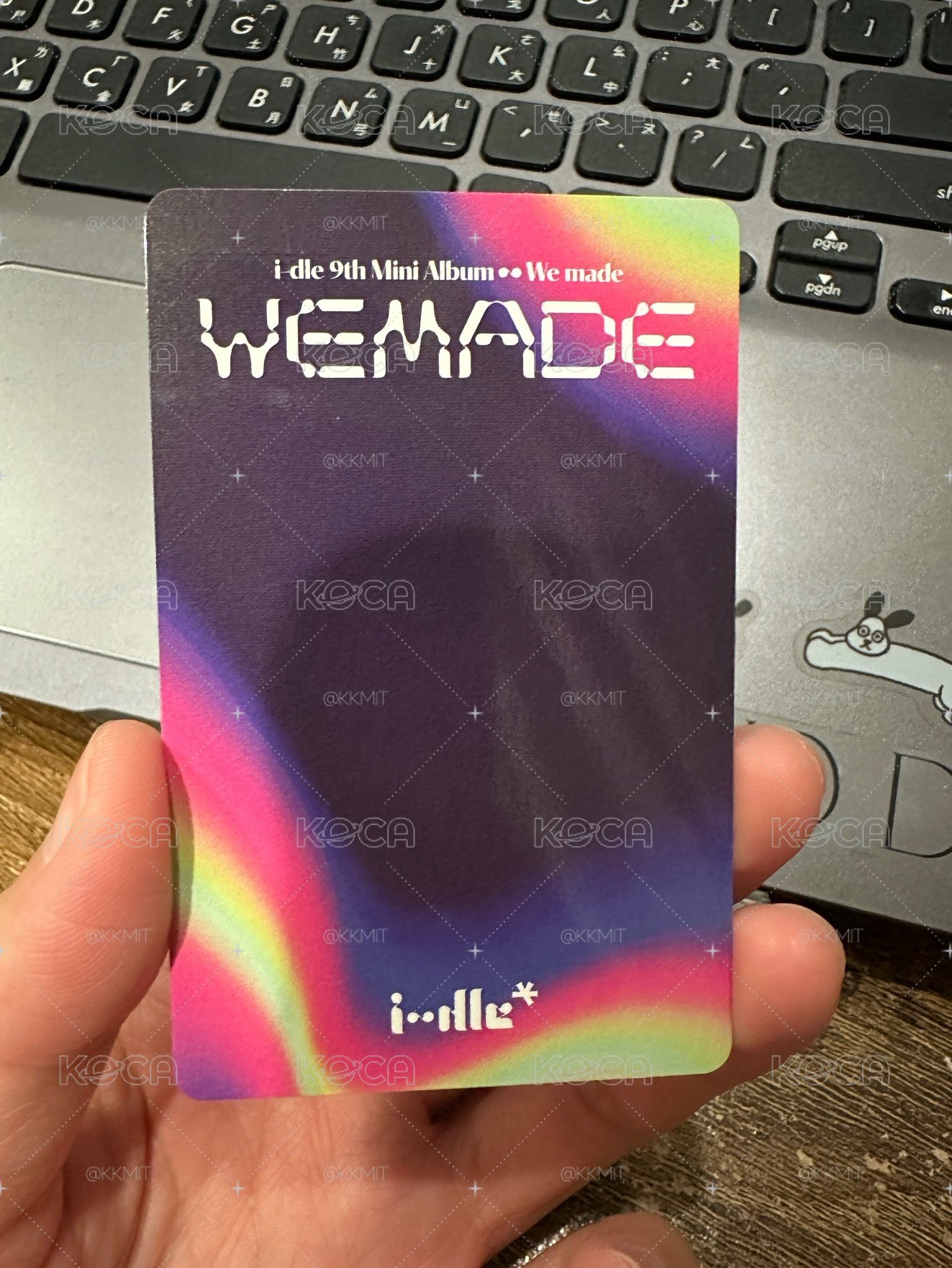 i-dle we made poca版 專卡