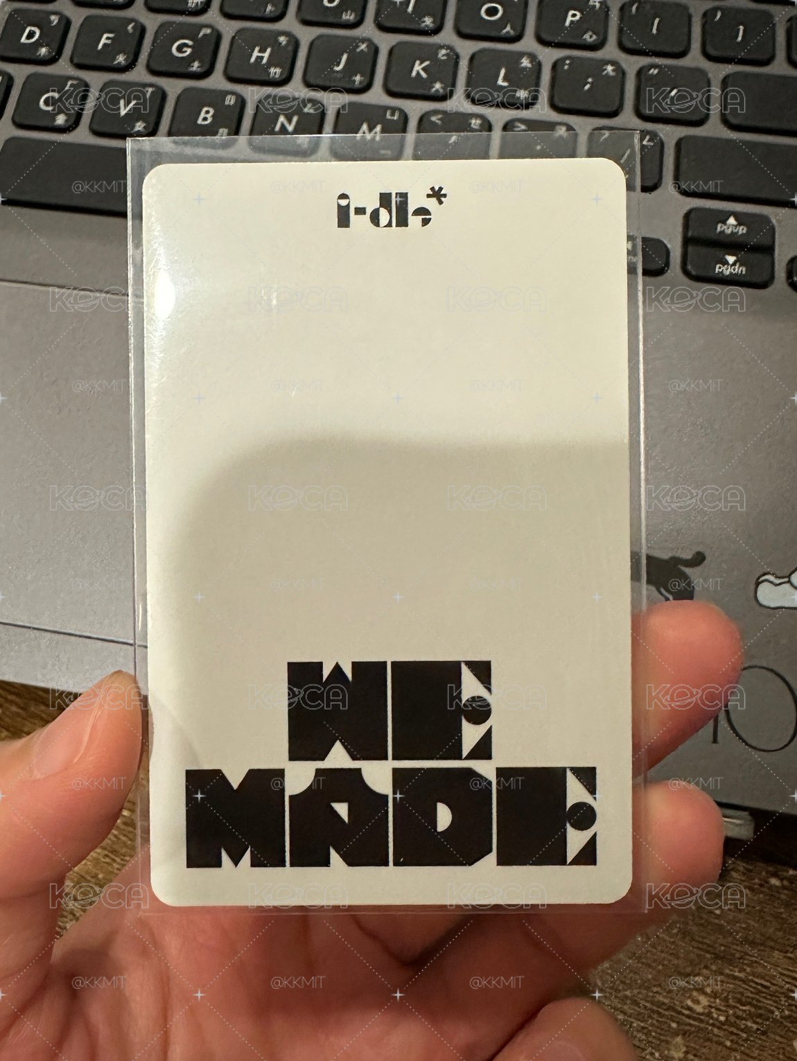 i-dle we made 專卡