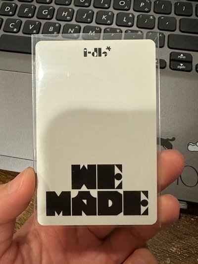 i-dle we made 專卡